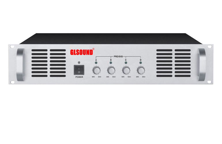 四通道純后級功率放大器