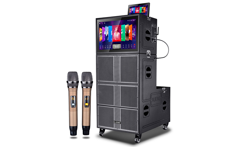 戶外移動雙屏線陣音響